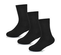 A2Z 4 Kids Boys Girls Thermal Socks Ultimate Winter - Socks AZ598 Black 3 Pack 3-6