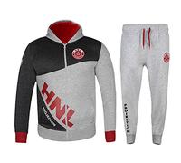 A2Z 4 Kids Boys Girls Tracksuits Hooded Top Bottom Jogging Suit - T.S HNL Dady Grey_.13