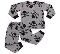 A2Z 4 Kids Boys Girls Varsity Baseball - PJS 162 Grey 2-3