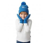 A2Z 4 Kids Boys Hats Royaluflage Knitted Bobble Pom Pom Beanie Gloves Sets Stretchy Durable Stylish Winter Warm Cozy Caps Comfortable Hats Winter Accessories Sets