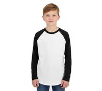 A2Z 4 Kids Boys Plain Long Sleeves Lightweight Activewear T-Shirt Athletic Soft Feel Breathable Summer Tank Top Casual School PE T-Shirts Age 5-13 Years Black