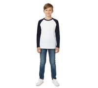 A2Z 4 Kids Boys Plain Long Sleeves Lightweight Activewear T-Shirt Athletic Soft Feel Breathable Summer Tank Top Casual School PE T-Shirts Age 5-13 Years Navy