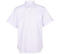 A2Z 4 Kids Boys Plain School Uniform Shirts Shorts Sleeves Regular Fit - Boys UF Shirt 563 White 3-4