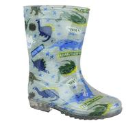 A2Z 4 Kids Boys Rain Boot Anti-Skid - Wellies AZ32314 Dinosaur 12 UK Ch