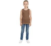 A2Z 4 Kids Boys Sleeveless Vest Lightweight Breathable Running Tank Top for Summer Soft Comfortable - Vest Stone 5-6