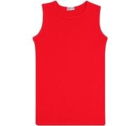 A2Z 4 Kids Boys Sleeveless Vest Lightweight Breathable Running Tank Top for Summer Soft Comfortable - Vest red 4-5