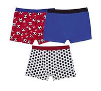 A2Z 4 Kids Boys Swim Trunks Shorts Pack Of 3 Football Gaming Knickers Quick Dry Adjustable Waist Cotton Mix - Boys Trunks AZ1216 Football 11-12