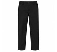 A2Z 4 Kids Boys Teens Plain Black School Uniform Pull On Regular Fit Pants | Mid Rise Design Cotton Fabric Classic Straight Leg Everyday Classroom Wear Comfortable Back to School Essential 3 to 18 Years