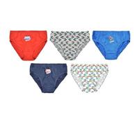 A2Z 4 Kids Boys Underwear Pack Of 5 Dinosaur Vehicles Knickers Cotton Mix - Boys Briefs AZ1205 Vehicles 3-4