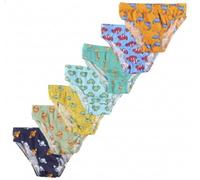 A2Z 4 Kids Boys Underwear Pack Of 7 Dinosaur Knickers Cotton Mix - Boys Briefs 291 Mixed 7-8