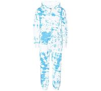 A2Z 4 Kids Children Plain Camouflage Jumpsuit Super Soft - Fleece Onesie 250 Blue._5-6