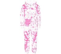 A2Z 4 Kids Children Plain Camouflage Jumpsuit Super Soft - Fleece Onesie 250 Pink._7-8
