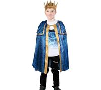 A2Z 4 Kids Christmas King Wiseman Costume Xmas Nativity Three Kings Wise Man Outfit Nativity School Plays - Wise Man Costume Blue 12-14