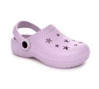 A2Z 4 Kids Classic Clogs Slip On Garden Clog Sandal Summer Beach Holiday Mules - Clogs AZ32559 Purple 7/8 UK Ch