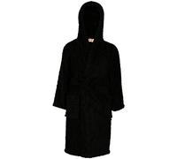A2Z 4 Kids Cotton Towelling Hooded Bathrobe Girls Boys Beach Pool Robe Sets | Plush Towelling Dressing Gown Swimming Surfing Pool Wear Ages 2 to 13 Years