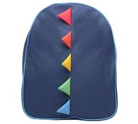 A2Z 4 Kids Dinosaur Backpack colourful Dino Spike Rucksack for Nursery, School, Travel and Day Trips Lightweight Childrens Bag with Adjustable Straps