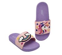 A2Z 4 Kids Dinosaur Unicorn Sliders Sandals Kids Summer Beach Shoes