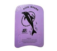 A2Z 4 Kids Dolphin Swimming Kick Board Lilac EVA Foam Float Board 44.5x35x2.5 cm Lightweight Buoyancy Training Aid for Beginners & Learners Durable Water Exercise Support Board