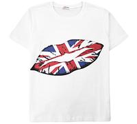 A2Z 4 Kids England Football World Cup Union Jack T-Shirt Age 5-22 White