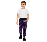 A2Z 4 Kids Fleece Joggers Tracksuit - Fleece Trouser Camo Purple 11-12