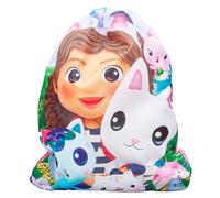 A2Z 4 Kids Gabbys Dollhouse PE Sack Licensed Character Gym Backpack