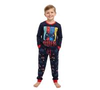 A2Z 4 Kids Game Over Pyjama Set Contrast Colour - PJS 184 Game Over Red._5-6
