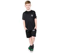 A2Z 4 Kids Girls Boys A2Z Project Camo Panel Top Shorts Set - Shorts Set 478 Black & Green 13
