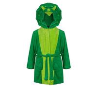 A2Z 4 Kids Girls Boys Bathrobes Triceratops Face Robe Soft Plush Fleece Nightgown - Bathrobe Triceratops 13-14