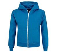 A2Z 4 Kids Girls Boys Classic Plain Tie Dye Print Full Zip Up Hooded Zipper Top Jacket Warm Zipped Coat Long Sleeve PE School Sweat Hoodie Casual Fashion Children Unisex Size 2-13 Years