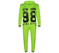 A2Z 4 Kids Girls Boys Cotton Onesie New York - Cotton Onesie N Y Neon Green 11-12