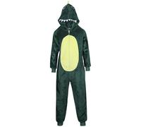 A2Z 4 Kids Girls Boys Crocodile Costume Jumpsuits Soft Plush Fleece Playsuit - E.Soft 938 Crocodile Onesie 2-3