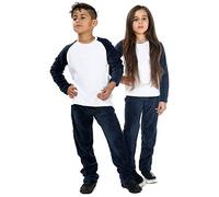 A2Z 4 Kids Girls Boys Fleece Pyjama Set Two - PJS 179 Navy._13