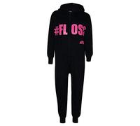 A2Z 4 Kids Girls Boys Floss Cotton One Piece - Onesie #Floss Black Pink 5-6