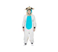 A2Z 4 Kids Girls Boys Giraffe Costume Jumpsuit Soft Plush Fleece Playsuit - E.Soft 935 Giraffe 5-6