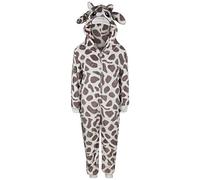 A2Z 4 Kids Girls Boys Giraffe Costume Jumpsuits Soft Plush Fleece Playsuit - E.Soft Giraffe 11-12