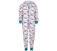 A2Z 4 Kids Girls Boys Onesie One Piece Kids Pyjamas Sleepsuit Dinosaur - Cotton Onesie 155 Dinosaur Blue._2-3