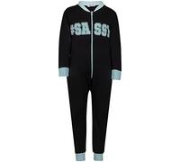 A2Z 4 Kids Girls Boys Onesie One Piece Kids Pyjamas Sleepsuit Soft Feel Comfortable - Cotton Onesie #Sassy Aqua 7-8