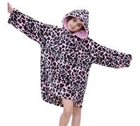 A2Z 4 Kids Girls Boys Oversized Hoodie ANIMAL - Snuggle 154 Baby Pink One Size