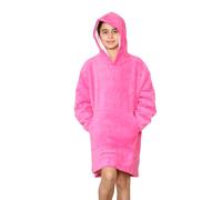 A2Z 4 Kids Girls Boys Oversized Hoodie Snuggle with Plush Warmth Sherpa Fleece Lining - Snuggle 958 Pink Kids 11-14
