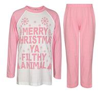 A2Z 4 Kids Girls Boys PJ's YA Filthy Printed Christmas Pyjamas Loungewear Long Sleeves Sleeves Xmas Gifts New Age 2 3 4 5 6 7 8 9 10 11 12 13 Years