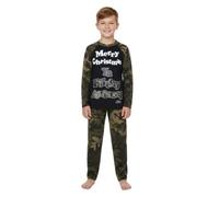 A2Z 4 Kids Girls Boys PJ's YA Filthy Printed Christmas Pyjamas - PJS Camo Ya Filthy Green 5-6