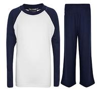 A2Z 4 Kids Girls Boys Pyjama Set Long Sleeve Loungewear Nightwear Suit
