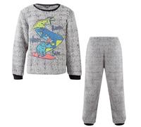 A2Z 4 Kids Girls Boys Pyjamas Dinosaur 2 Piece Sleepwear Lounge Suit - PJS 276 Grey 3-4