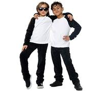 A2Z 4 Kids Girls Boys Pyjamas Set PJS Soft Fleece 2 Piece Flannel Set Super Soft Top Bottom - PJS 179 Black 13