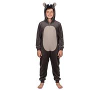 A2Z 4 Kids Girls Boys Rhino - E.Soft Rhino Onesie 3-4