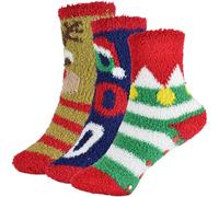 A2Z 4 Kids Girls Boys Socks 3 Pack Novelty Christmas Stylish Durable - Socks KS814 3 Pack 2-3
