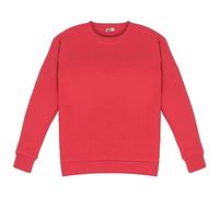 A2Z 4 Kids Girls Boys Sweatshirt Back to School Plain Camouflage Jumper Crew Round - Plain Jumper Red 11-12