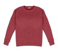 A2Z 4 Kids Girls Boys Sweatshirt Back to School Plain Camouflage Jumper Crew Round - Plain Jumper Wine 5-6