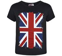 A2Z 4 Kids Girls Boys T-Shirts Soccer Team Football World Cup Support T Shirt Union - T Shirt 551 Black 9-10