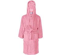 A2Z 4 Kids Girls Boys Terry Towel Beach Bathing Swimming Surfing - Towel Bathrobe Baby Pink_9-10